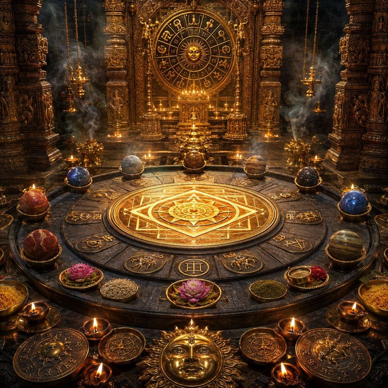 Astrosaras sacred moment