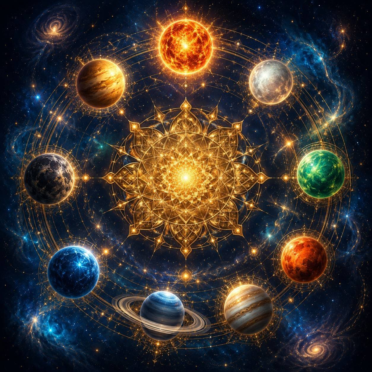 Astrosaras sacred moment