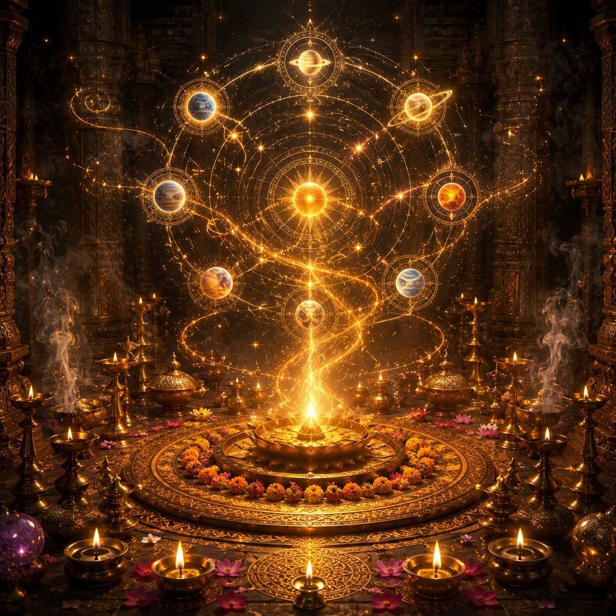 Astrosaras sacred moment